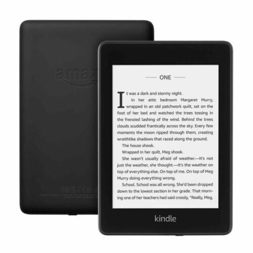 Amazon Kindle Paperwhite 10th Gen, Wi-Fi, 6" - Black + Comes with Free Case